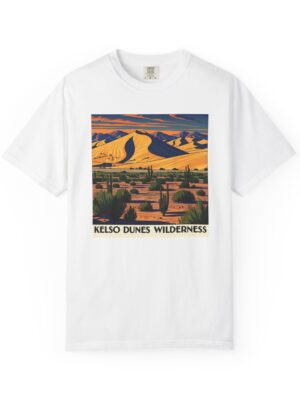Kelso Dunes Wilderness WPA Style Unisex T-shirt