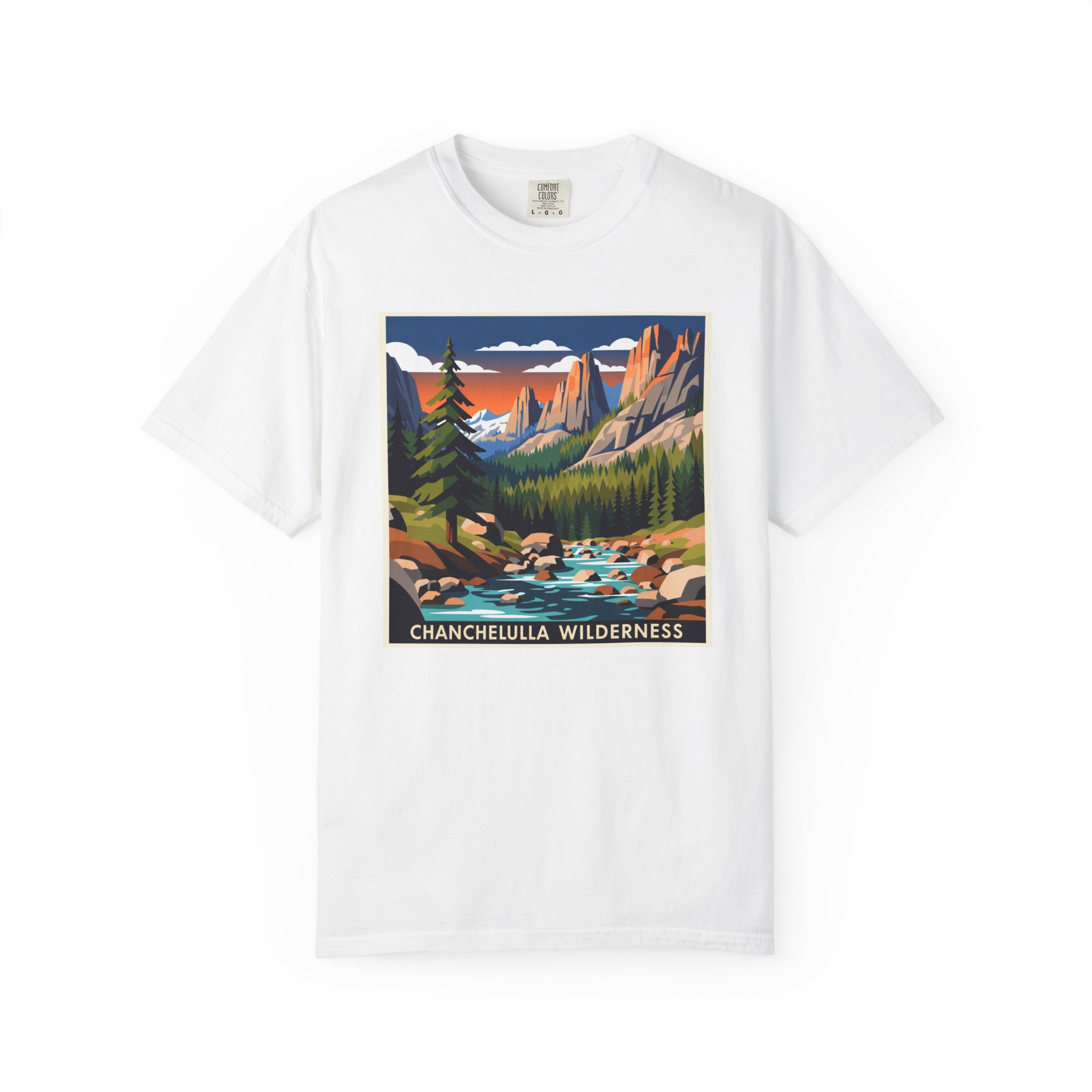 Chanchelulla Wilderness WPA Style Unisex T-shirt