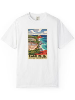Cabo Rojo National Wildlife Refuge WPA Style Unisex T-shirt