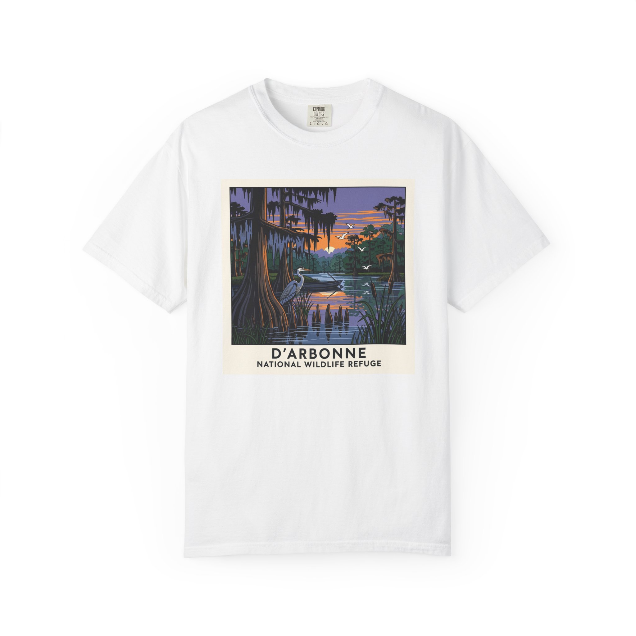 D'Arbonne National Wildlife Refuge WPA Style Unisex T-shirt