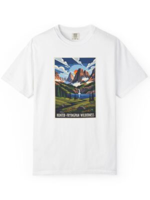 Hunter–Fryingpan Wilderness WPA Style Unisex T-shirt