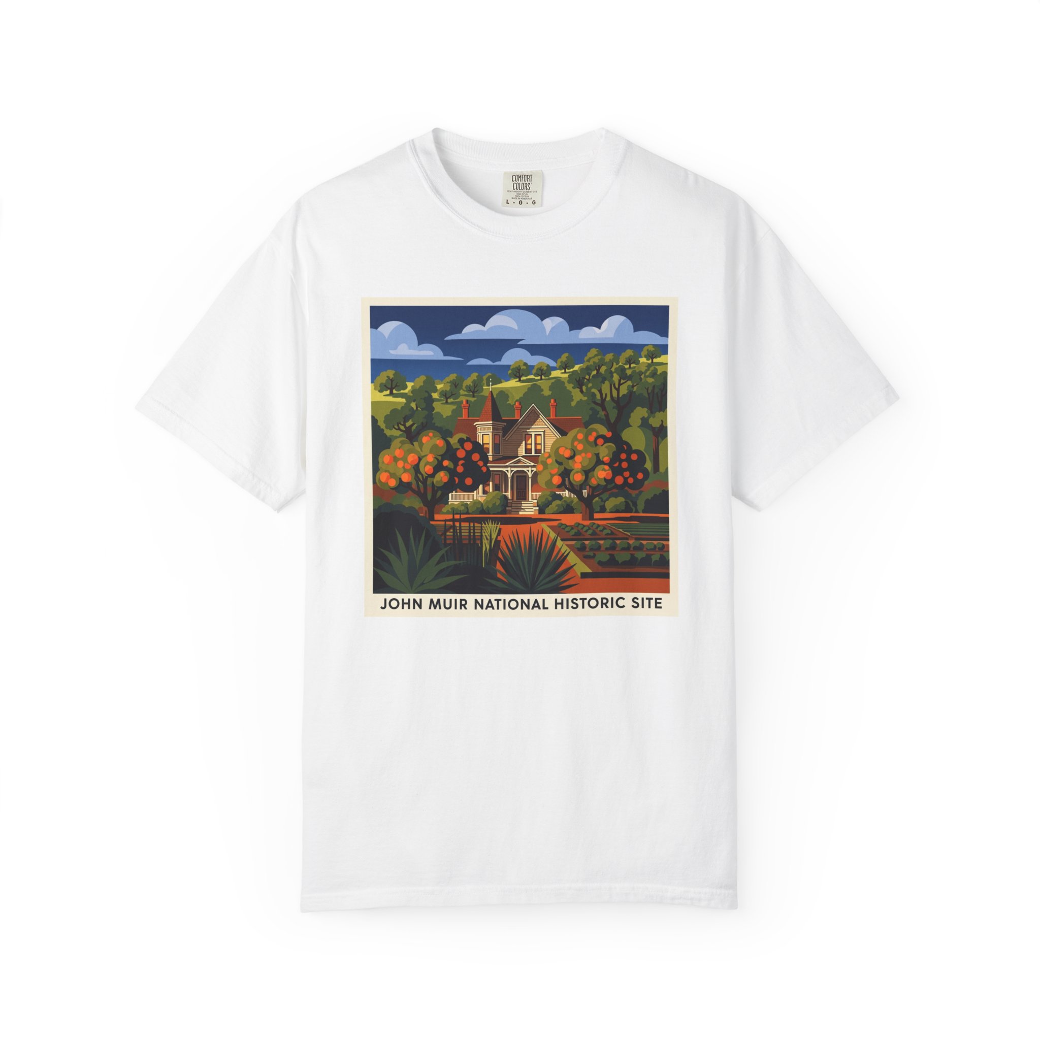 John Muir Wilderness WPA Style Unisex T-shirt