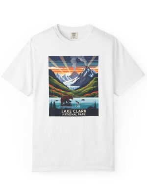 Lake Clark National Park WPA Style Unisex T-shirt