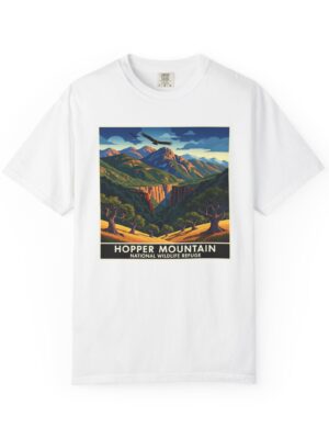 Hopper Mountain National Wildlife Refuge WPA Style Unisex T-shirt