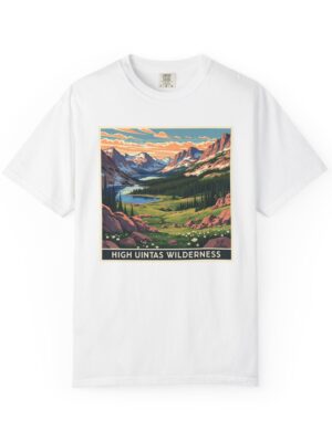 High Uintas Wilderness WPA Style Unisex T-shirt