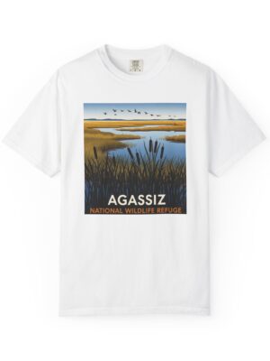 Agassiz National Wildlife Refuge WPA Style Unisex T-shirt