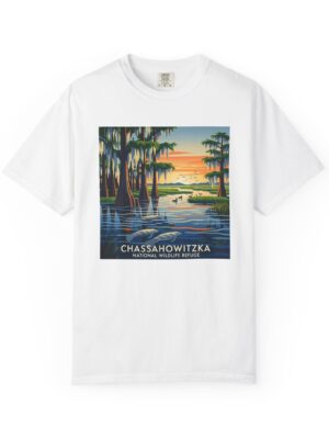 Chassahowitzka National Wildlife Refuge WPA Style Unisex T-shirt