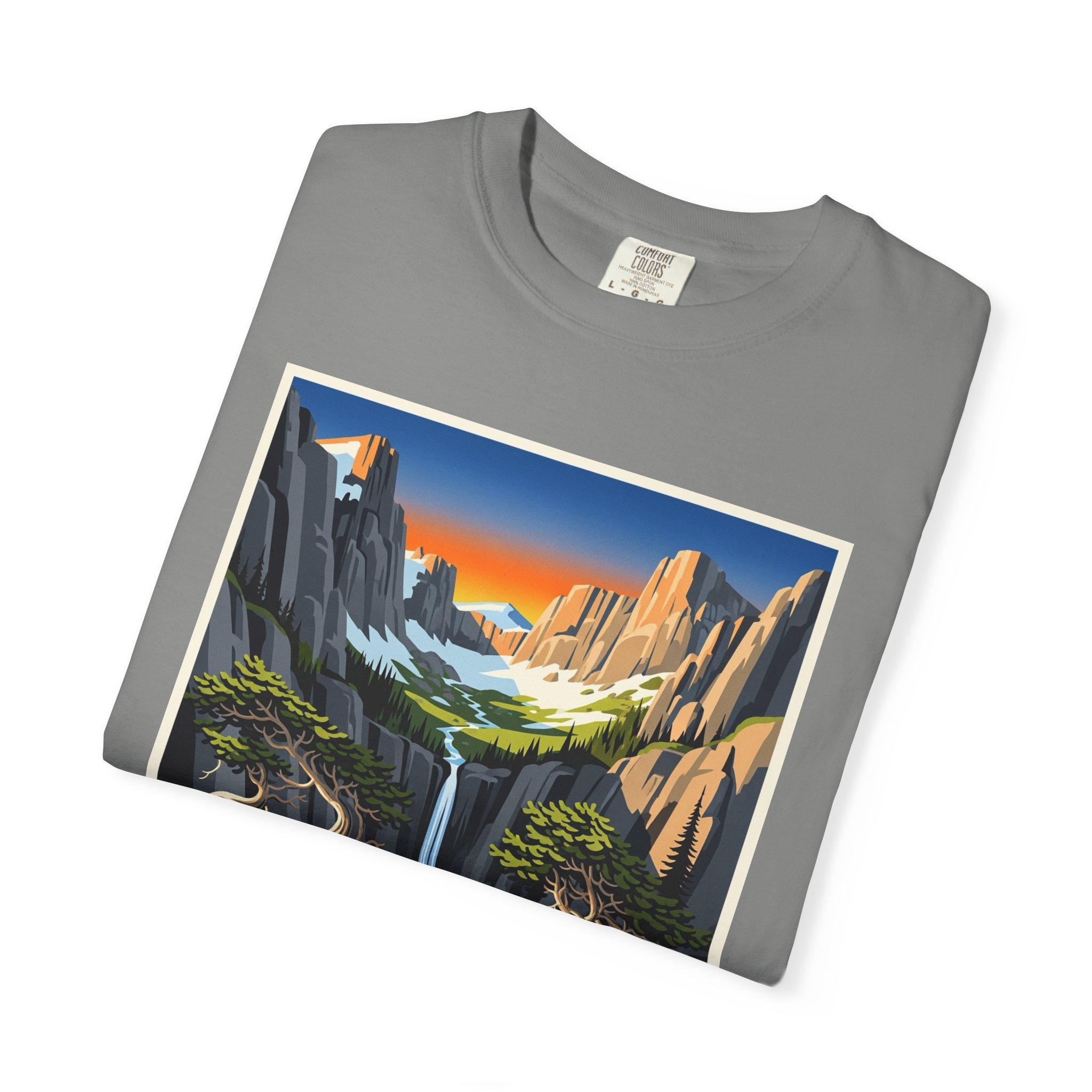 Great Gulf Wilderness WPA Style Unisex T-shirt - Image 9