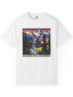 Boulder River Wilderness WPA Style Unisex T-shirt