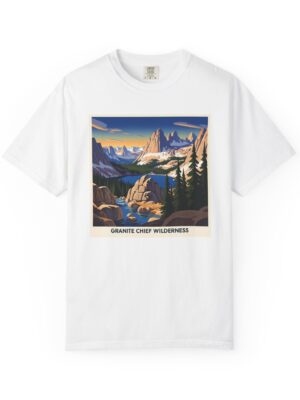 Granite Chief Wilderness WPA Style Unisex T-shirt