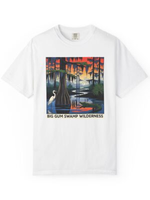 Big Gum Swamp Wilderness WPA Style Unisex T-shirt