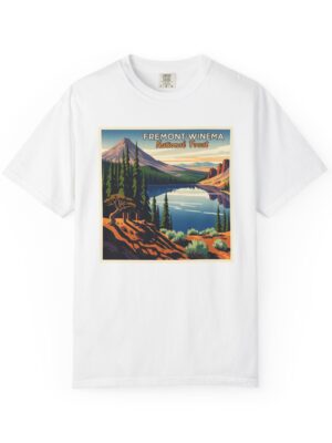 Fremont–Winema National Forest WPA Style Unisex T-shirt