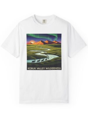 Kobuk Valley Wilderness WPA Style Unisex T-shirt