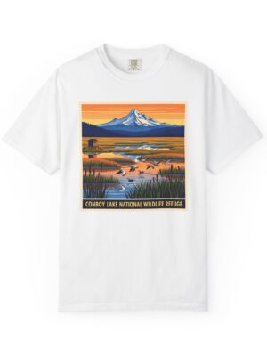 Conboy Lake National Wildlife Refuge WPA Style Unisex T-shirt
