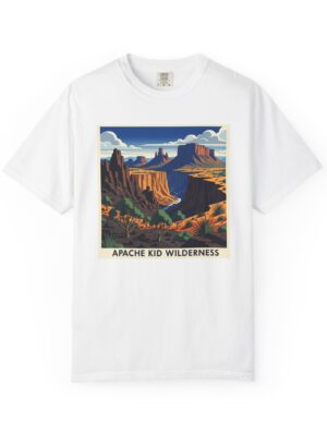 Apache Kid Wilderness WPA Style Unisex T-shirt