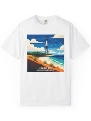 Egmont Key National Wildlife Refuge WPA Style Unisex T-shirt
