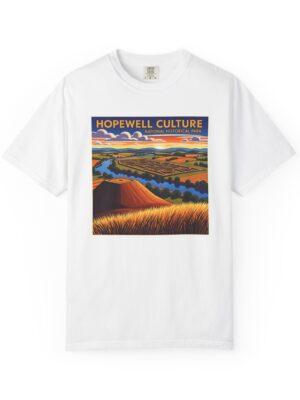 Hopewell Culture National Historical Park WPA Style Unisex T-shirt