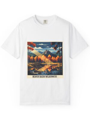 Beaver Basin Wilderness WPA Style Unisex T-shirt