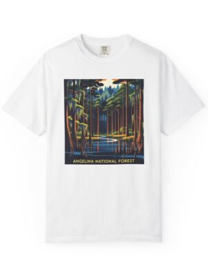 Angelina National Forest WPA Style Unisex T-shirt