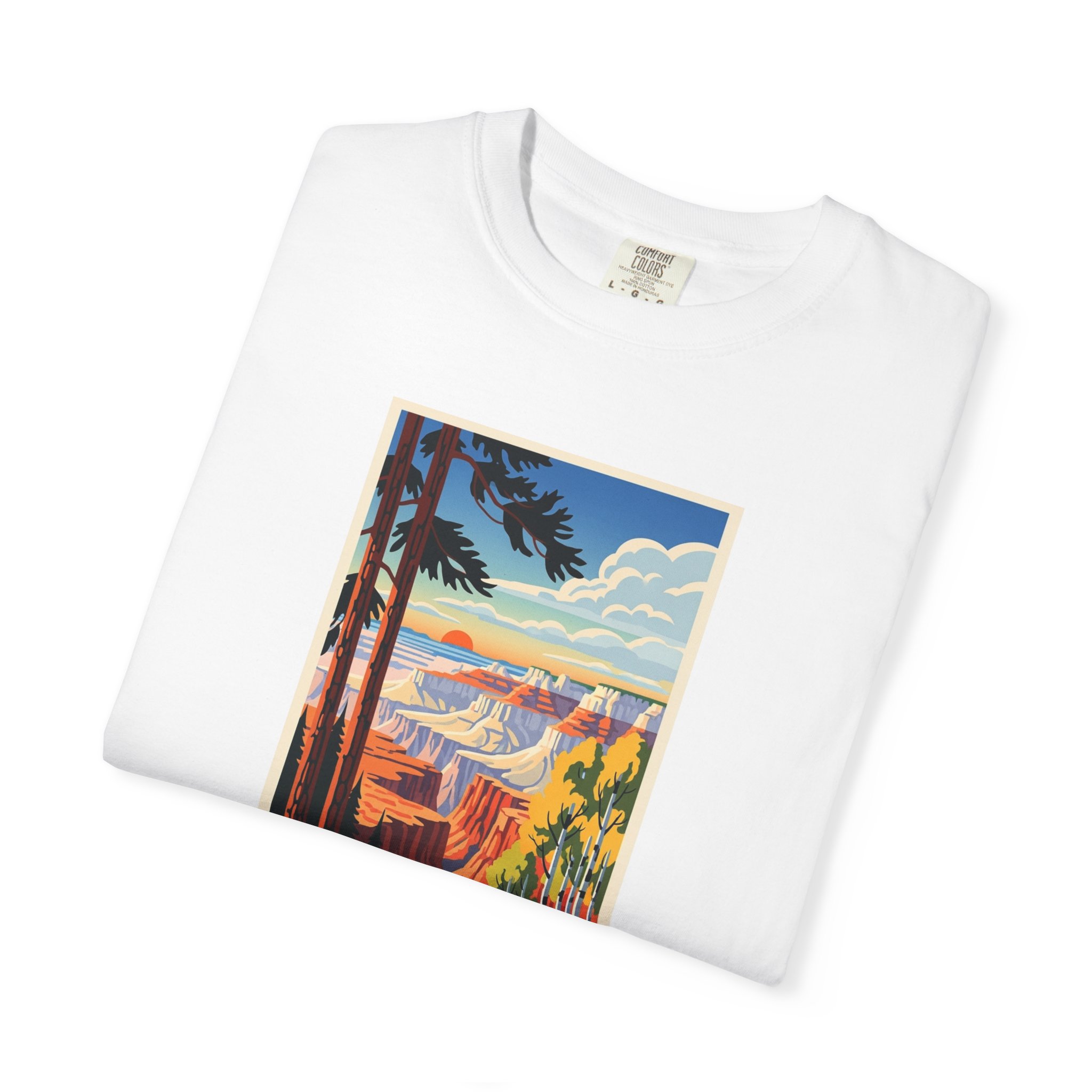 Kaibab National Forest WPA Style Unisex T-shirt - Image 3