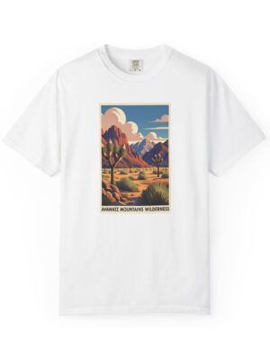 Avawatz Mountains Wilderness WPA Style Unisex T-shirt