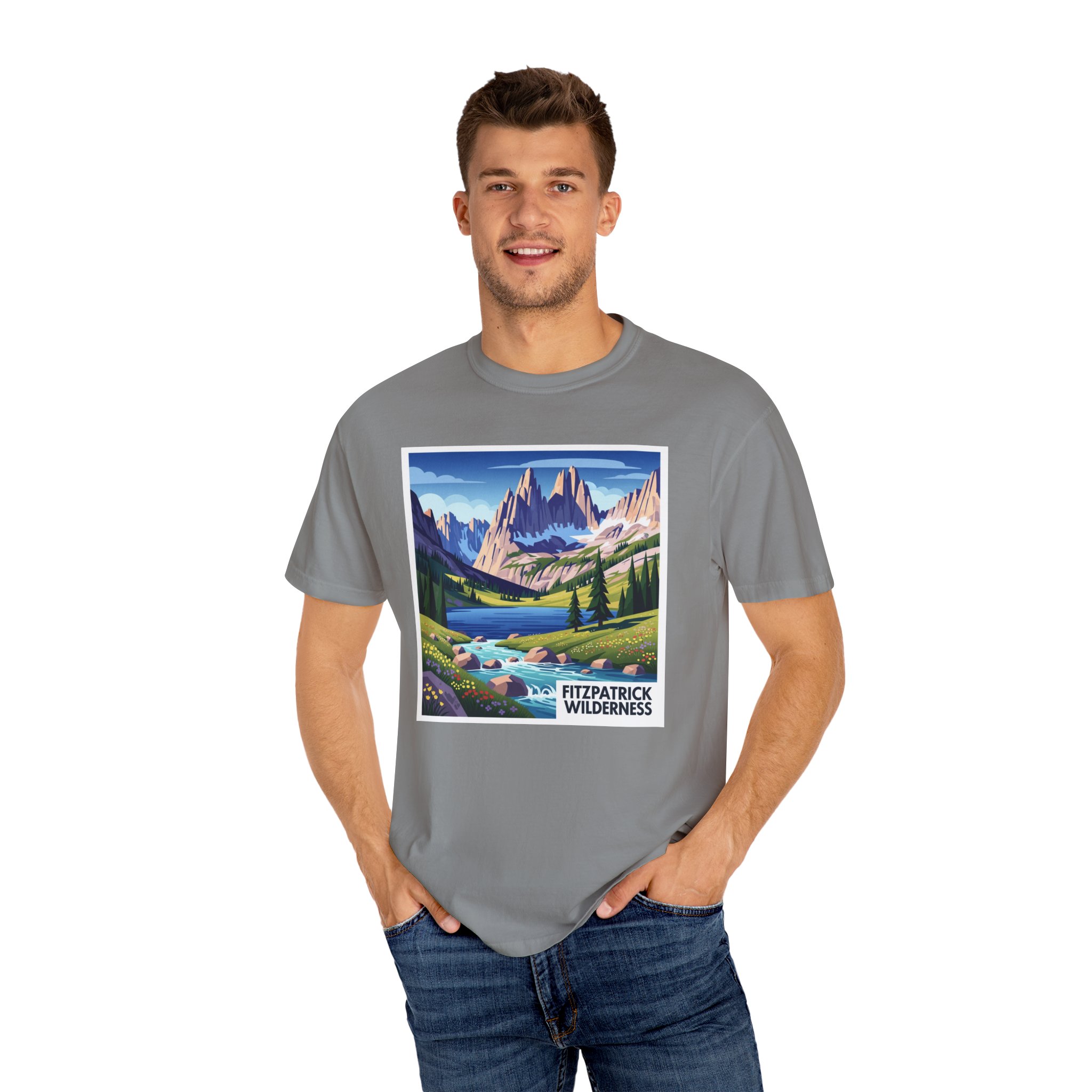 Fitzpatrick Wilderness WPA Style Unisex T-shirt - Image 10