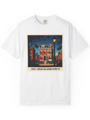 Carter G. Woodson Home National Historic Site WPA Style Unisex T-shirt