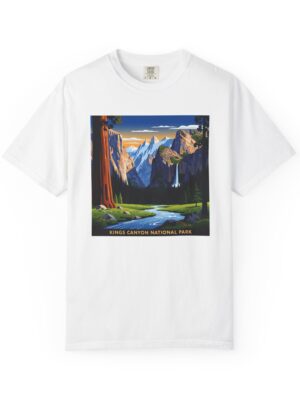 Kings Canyon National Park WPA Style Unisex T-shirt