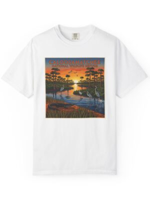Caloosahatchee National Wildlife Refuge WPA Style Unisex T-shirt