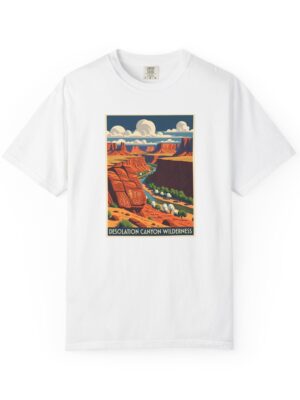 Desolation Canyon Wilderness WPA Style Unisex T-shirt
