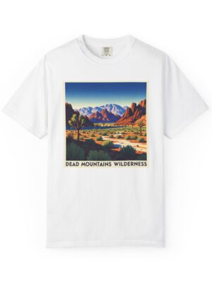 Dead Mountains Wilderness WPA Style Unisex T-shirt