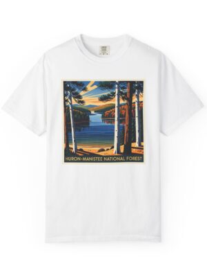 Huron–Manistee National Forest WPA Style Unisex T-shirt