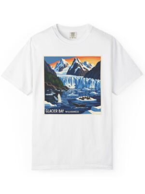Glacier Bay Wilderness WPA Style Unisex T-shirt