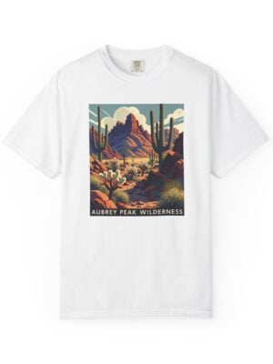 Aubrey Peak Wilderness WPA Style Unisex T-shirt