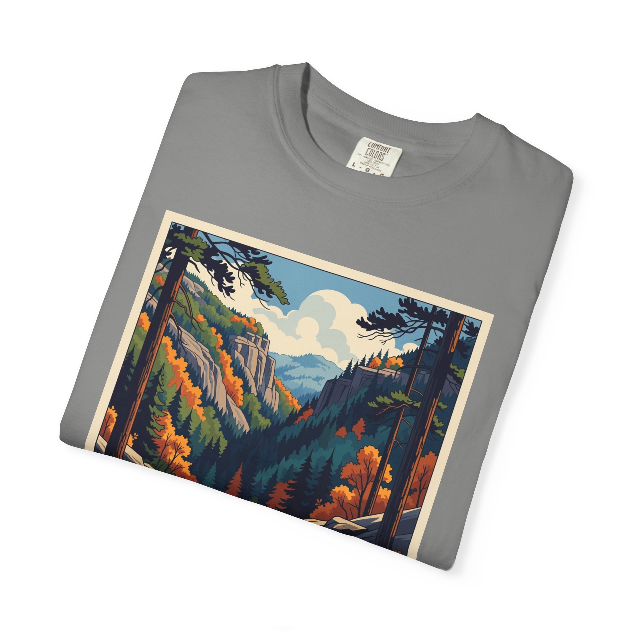 Leatherwood Wilderness WPA Style Unisex T-shirt - Image 9
