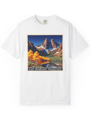 East Humboldt Wilderness WPA Style Unisex T-shirt