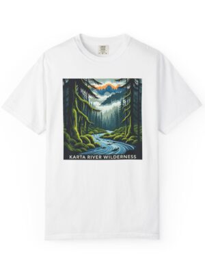 Karta River Wilderness WPA Style Unisex T-shirt