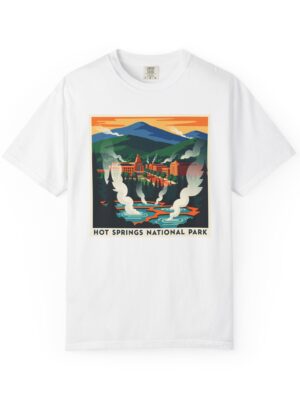 Hot Springs National Park WPA Style Unisex T-shirt