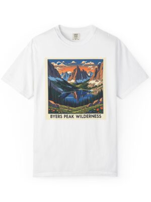 Byers Peak Wilderness WPA Style Unisex T-shirt
