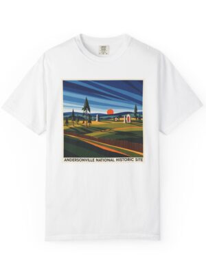 Andersonville National Historic Site WPA Style Unisex T-shirt