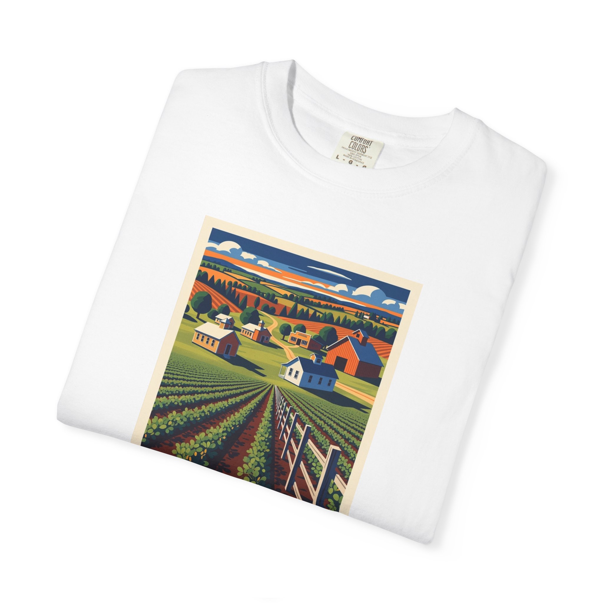 Jimmy Carter National Historical Park WPA Style Unisex T-shirt - Image 3