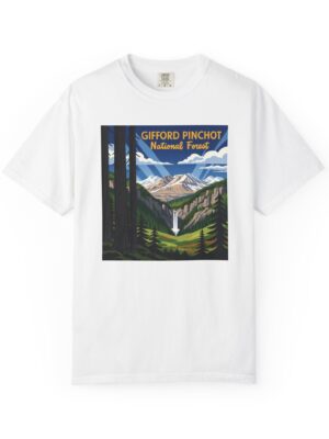 Gifford Pinchot National Forest WPA Style Unisex T-shirt