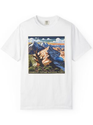 Humboldt–Toiyabe National Forest WPA Style Unisex T-shirt