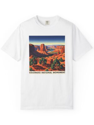 Colorado National Monument WPA Style Unisex T-shirt