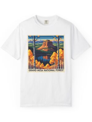 Grand Mesa National Forest WPA Style Unisex T-shirt