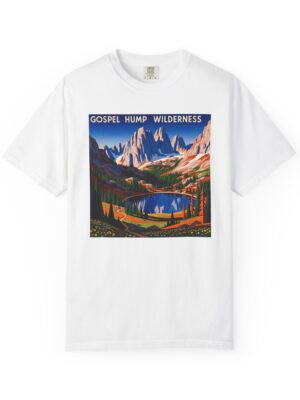 Gospel Hump Wilderness WPA Style Unisex T-shirt