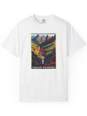 Chumash Wilderness WPA Style Unisex T-shirt