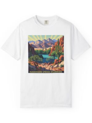 Hummingbird Springs Wilderness WPA Style Unisex T-shirt