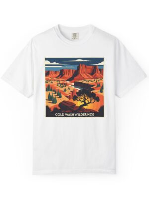 Cold Wash Wilderness WPA Style Unisex T-shirt