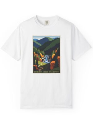 Barbours Creek Wilderness WPA Style Unisex T-shirt